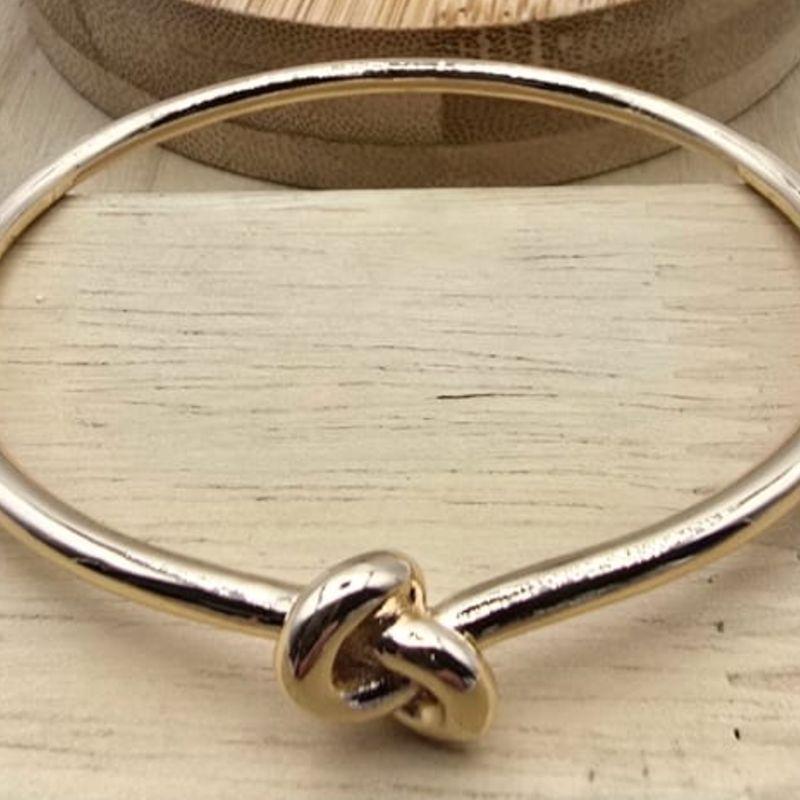 BRACELETE NÓ OURO