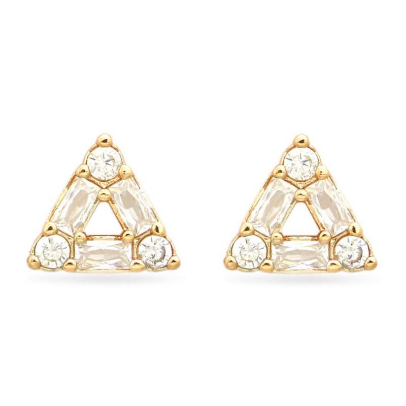 BRINCO OURO TRIANGULO