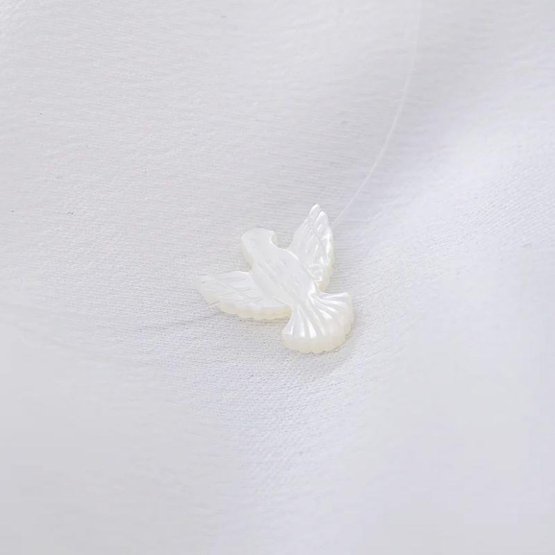 Choker Nylon ESPIRITO SANTO Madrepérola