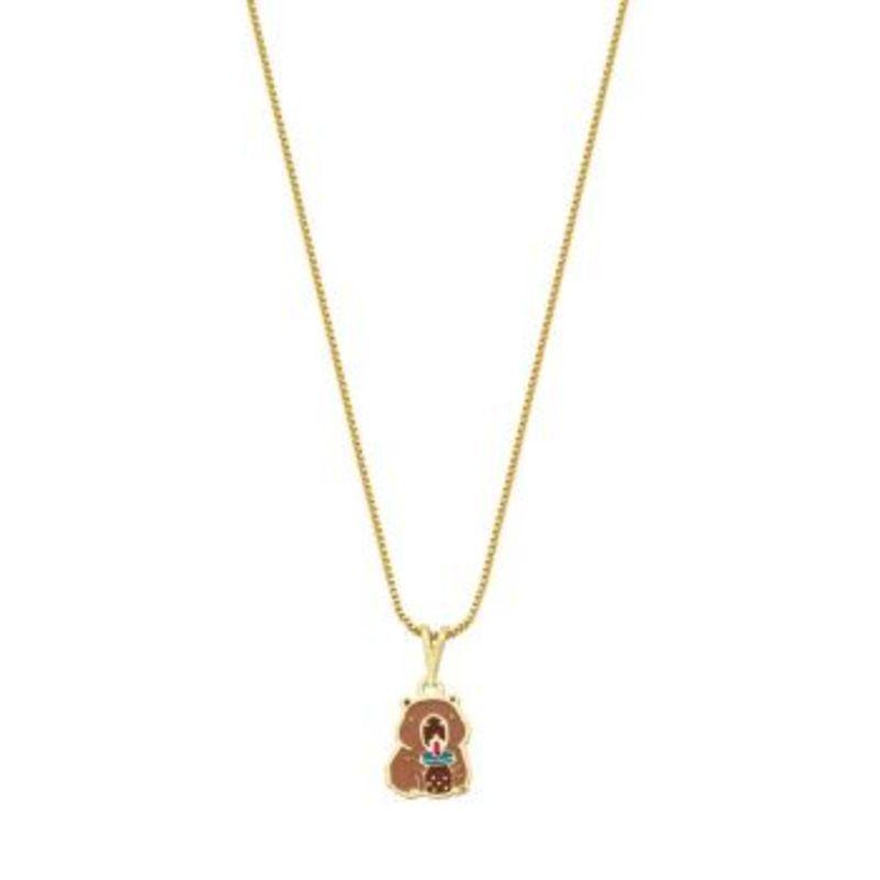 COLAR INFANTIL CAPIVARA
