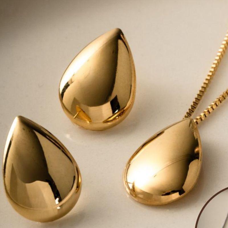 CONJUNTO LISO GOTA OURO