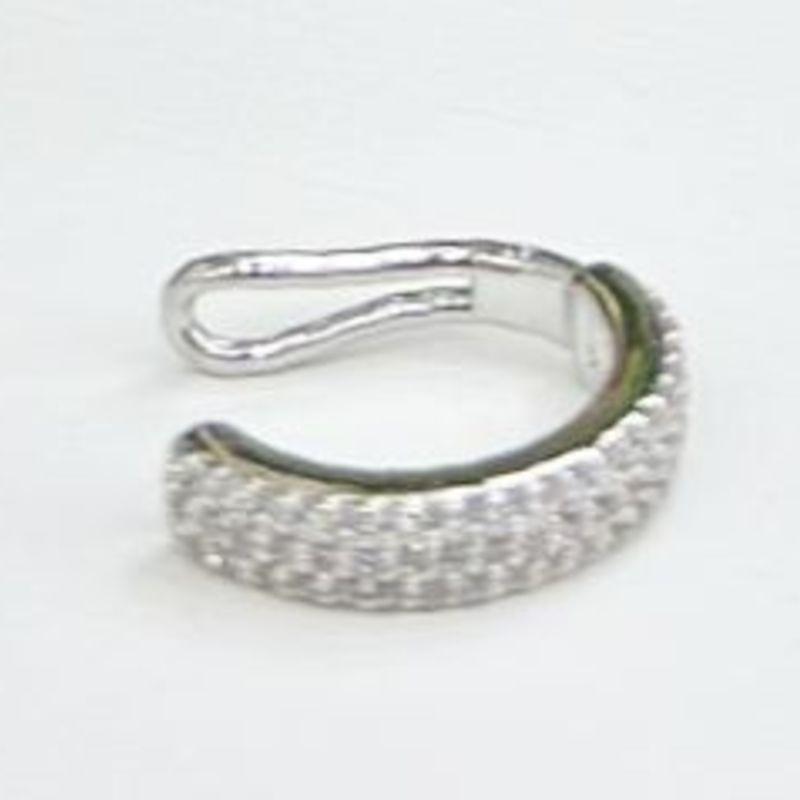 PAR PIERCING FAKE CRAVEJADO RODIO