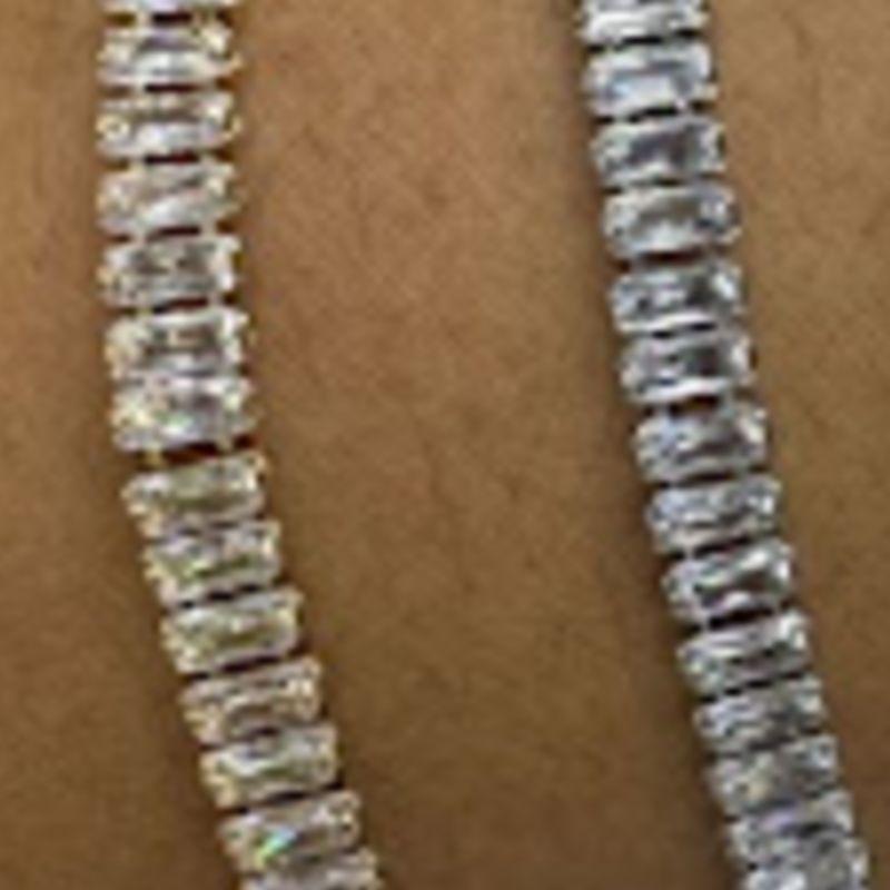 PULSEIRA OURO ZIRCONIAS REGULAVEL