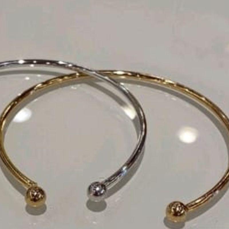 BRACELETE OURO ARO