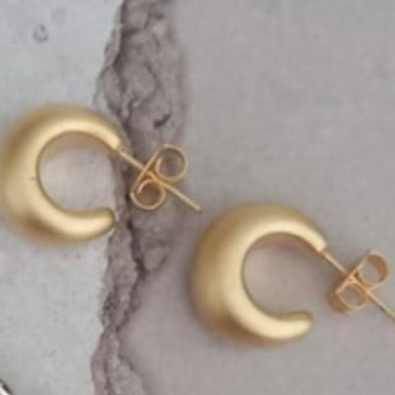 ARGOLA OURO FOSCO