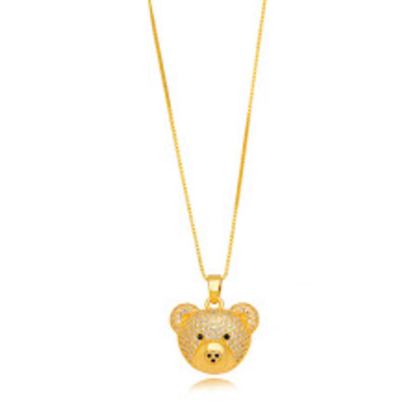 COLAR URSO CRAVEJADO