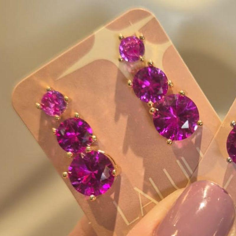 TRIO OURO PINK G