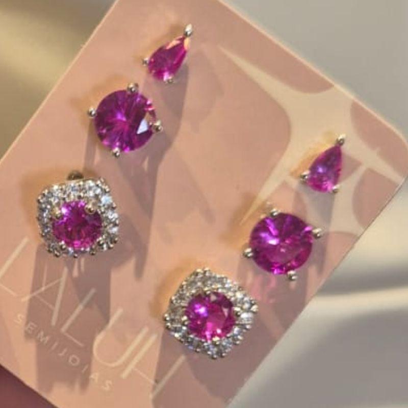 TRIO FORMAS PINK