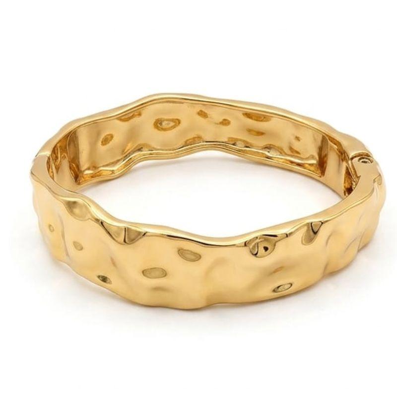 BRACELETE OURO MATERLADO VERNIZ ITALIANO