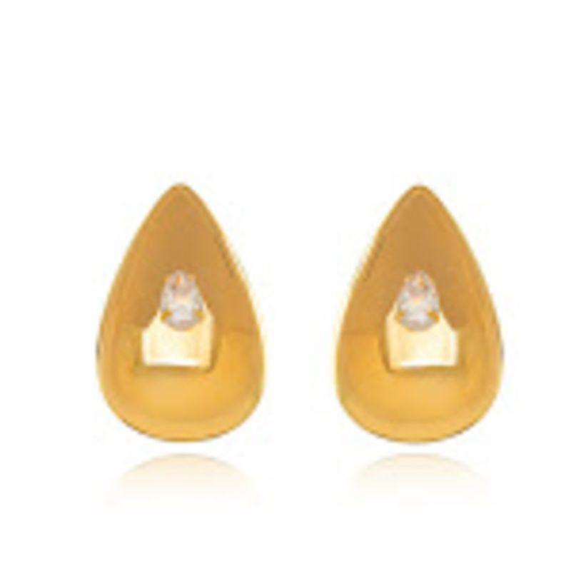 BRINCO GOTA COM ZIRCONIA