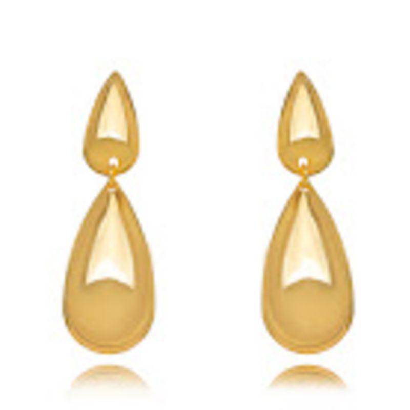 BRINCO MAXI GOTAS OURO