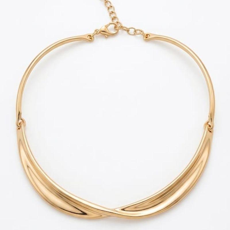 CHOCKER OURO ARO MAXI LAÇO VERNIZ ITALIANO