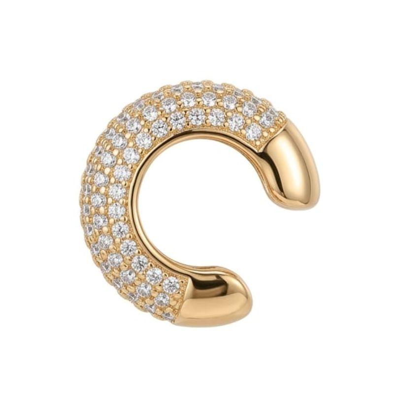 PIERCING FAKE OURO CRAVEJADO