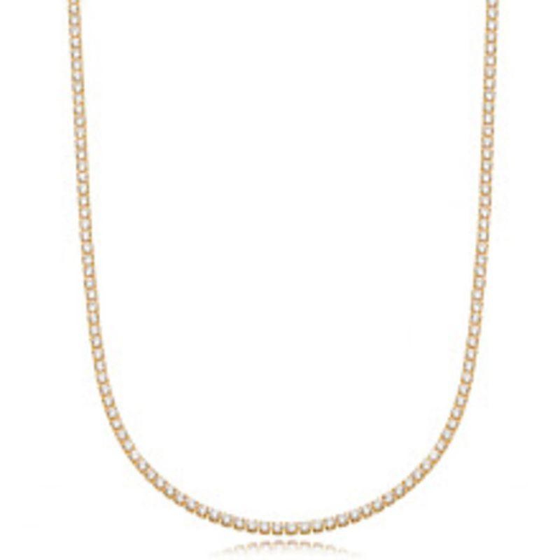 CHOCKER OURO RIVIERA SLIM 40 CM