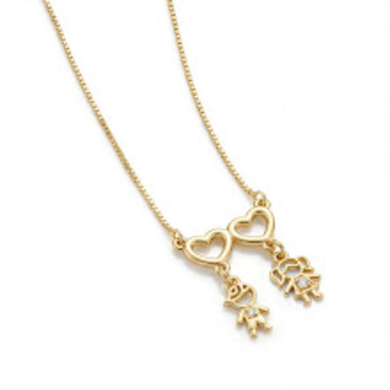 COLAR 1 CASAL OURO