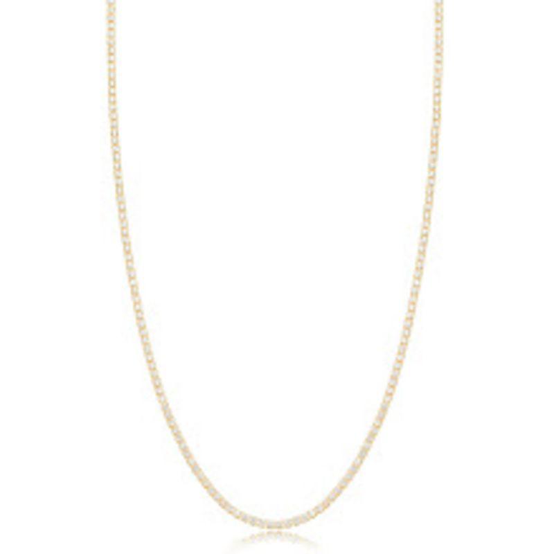 COLAR OURO RIVIERA SLIM 45 CM