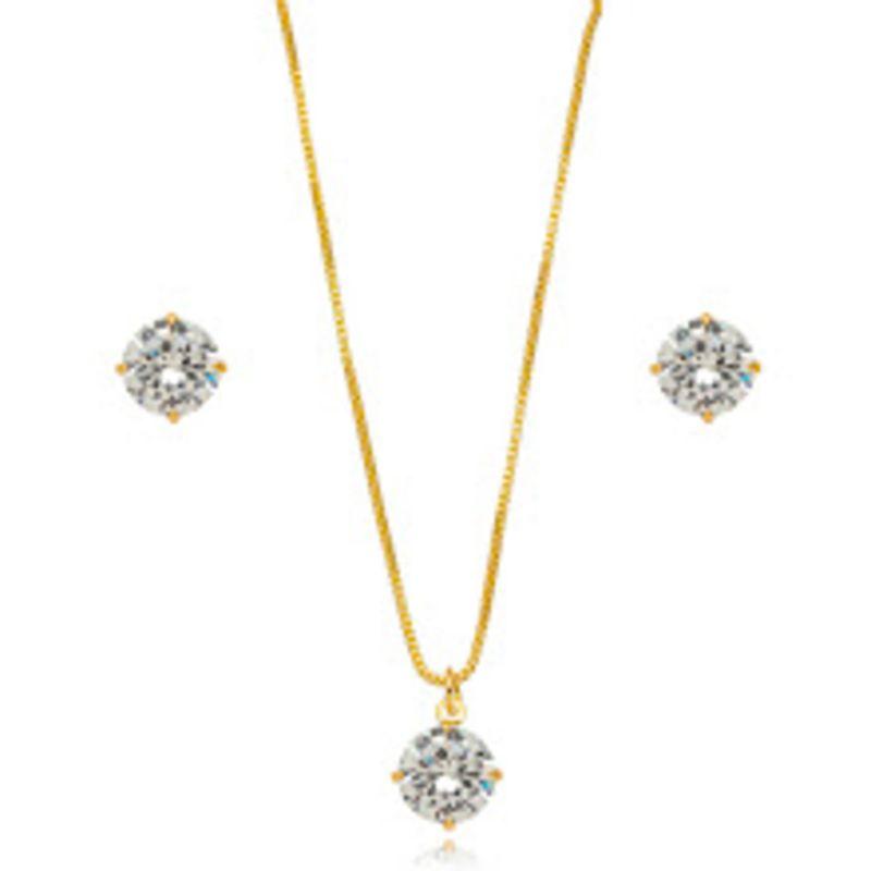 CONJUNTO OURO PONTO DE LUZ P
