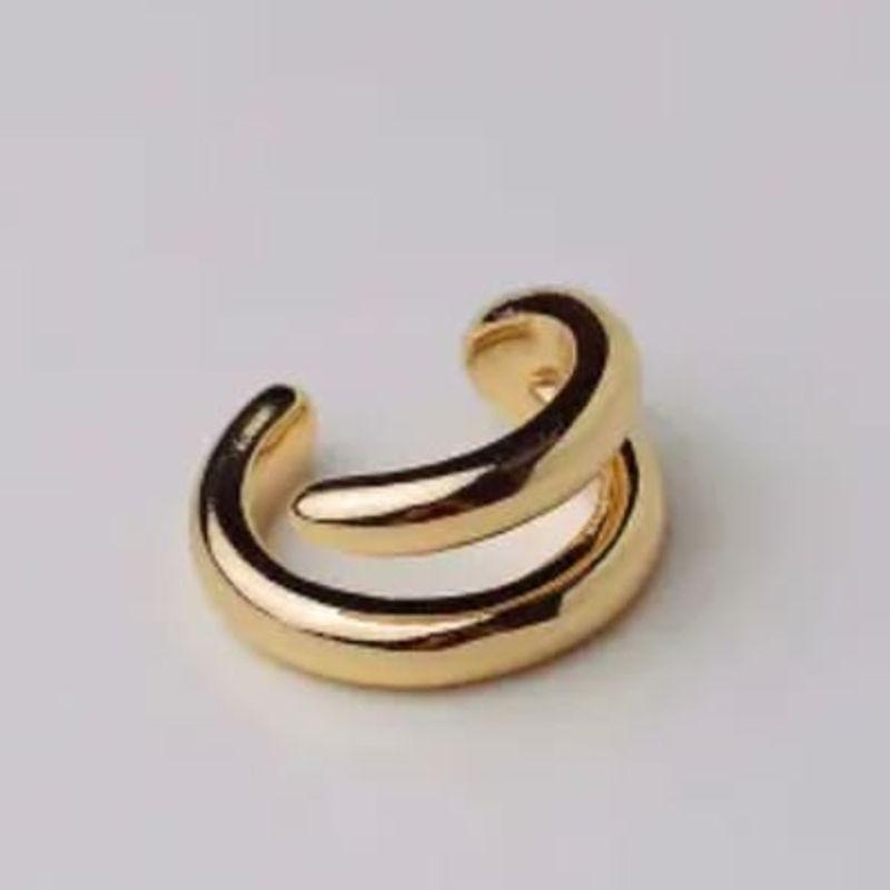 PIERCING FAKE DUPLO MAXI OURO