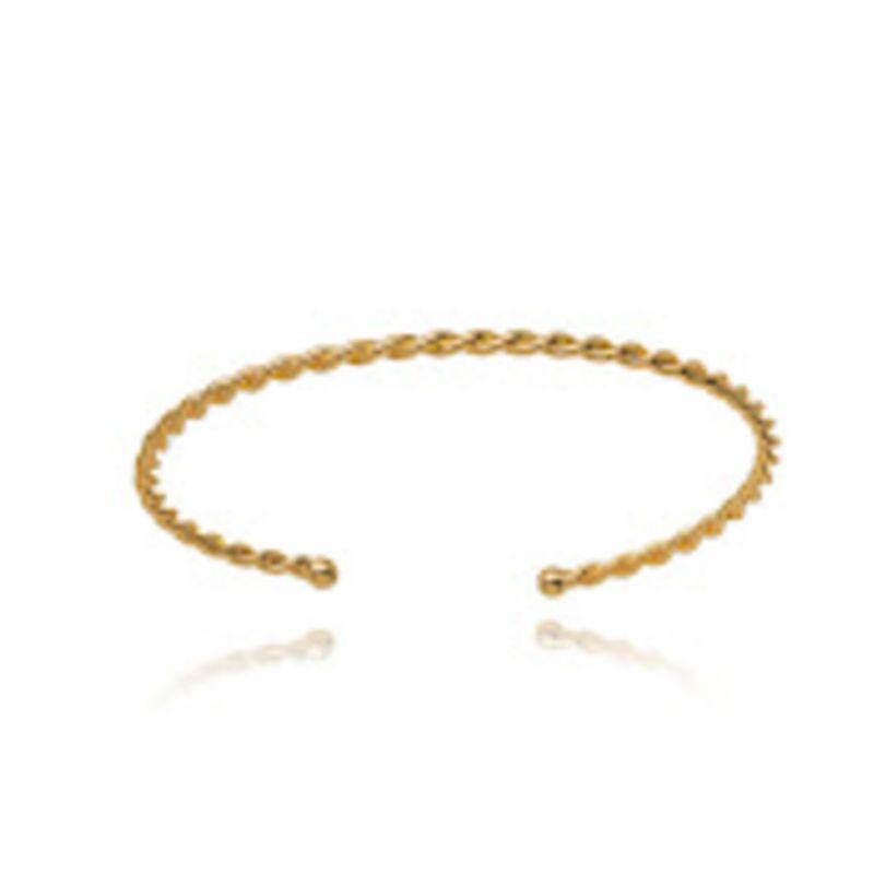 BRACELETE OURO TORCIDO