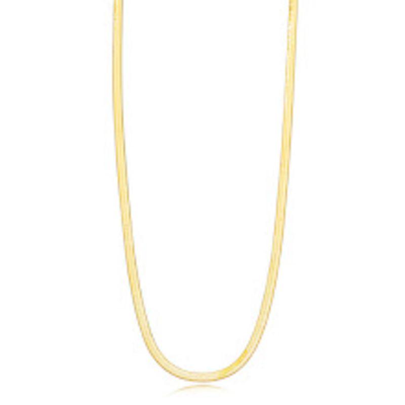 COLAR FITA P 45CM OURO