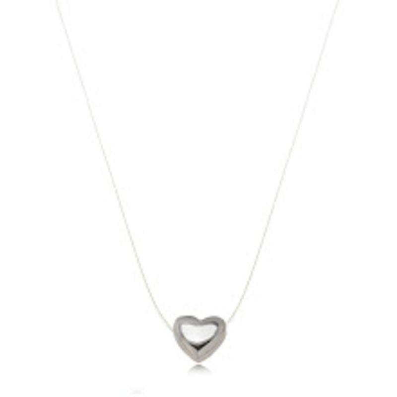 COLAR RODIO CHOCKER NYLON CORAÇÃO