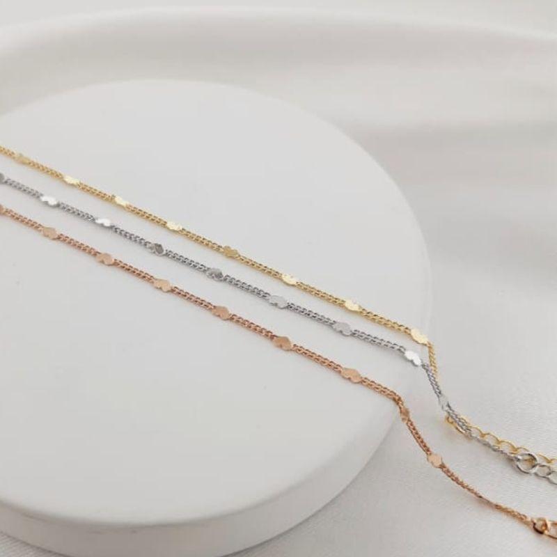 TRIO PULSEIRAS CORAÇÃO TRES BANHOS