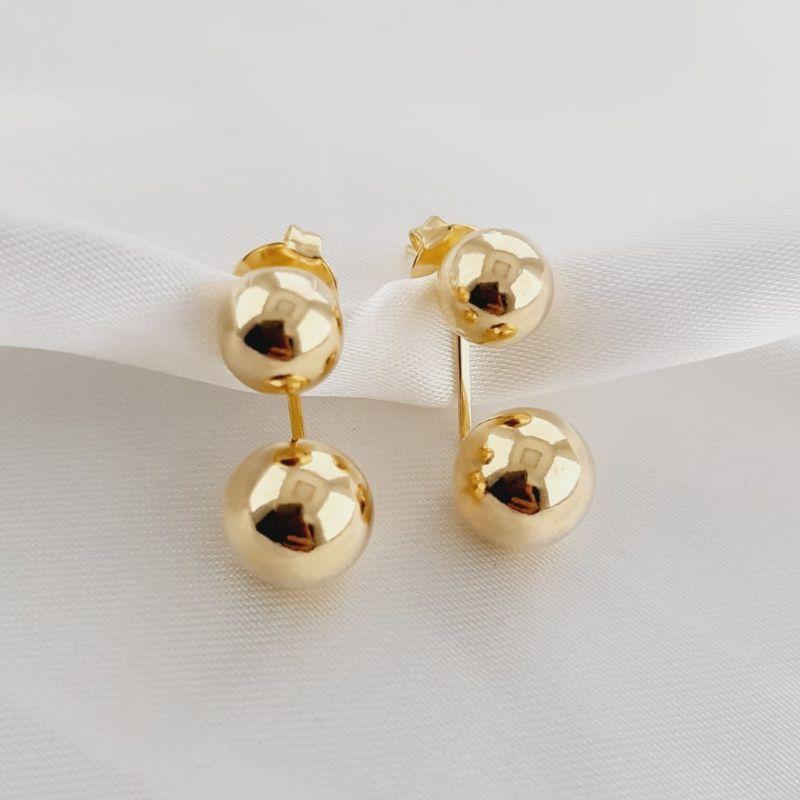 BRINCO EAR DUAS ESFERAS