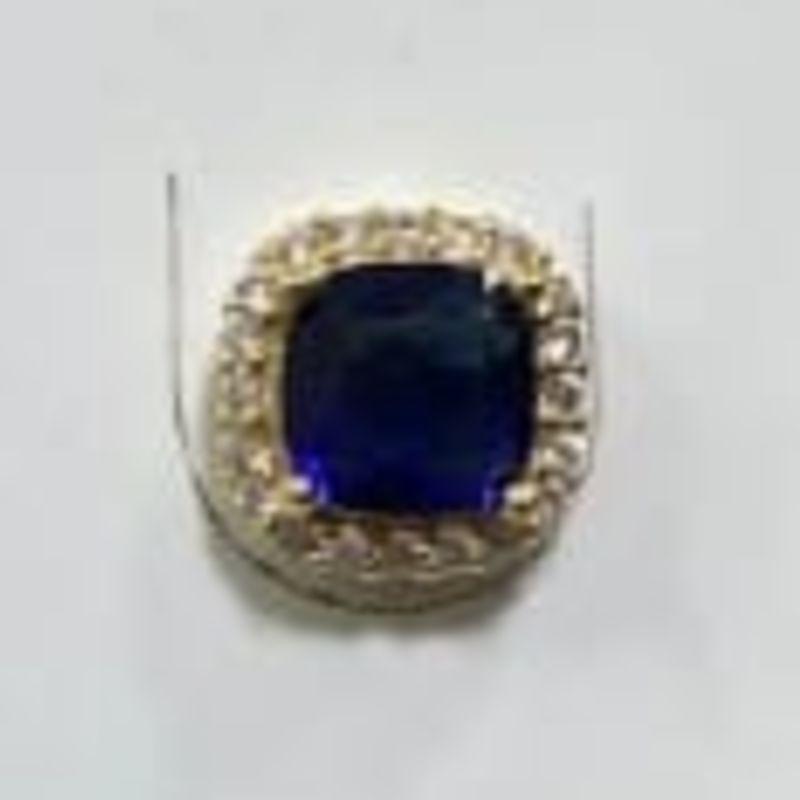 BRINCO MARINHO OURO CRAVEJADO