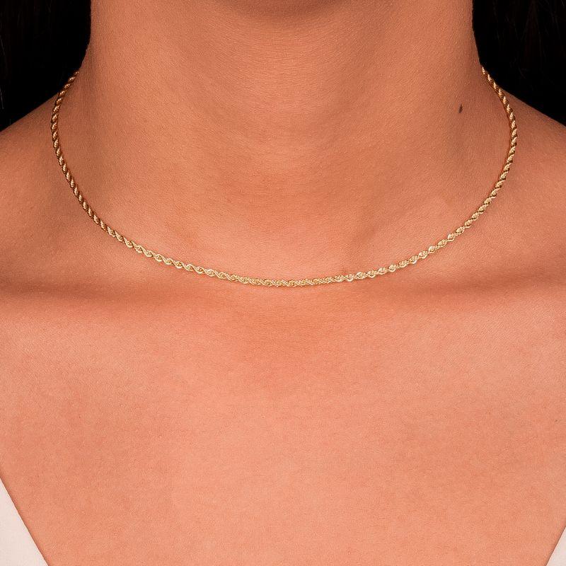 COLAR CHOCKER BAHIANO OURO 35 CM