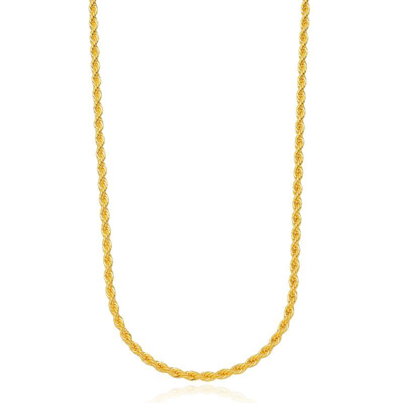 COLAR CHOCKER M BAHIANO OURO 35 CM