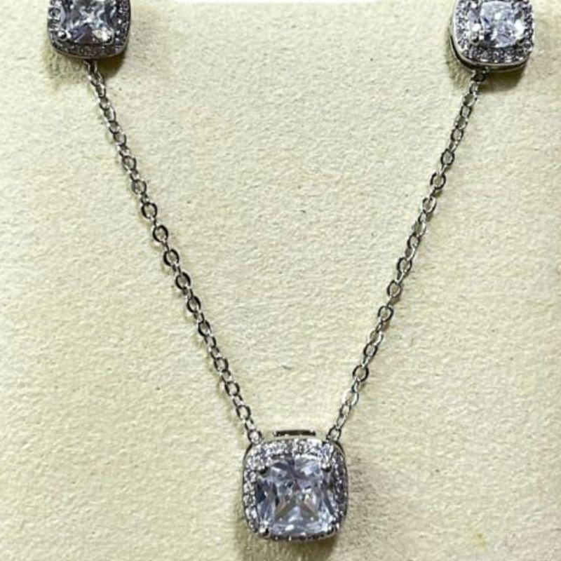CONJUNTO CRISTAL RODIO