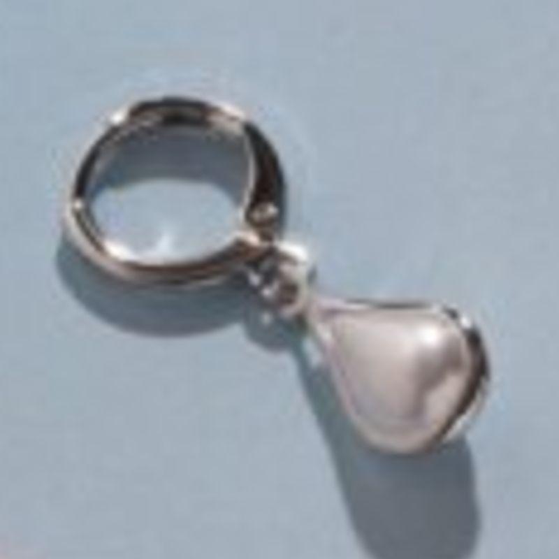 ARGOLINHA PEROLA GOTA RODIO