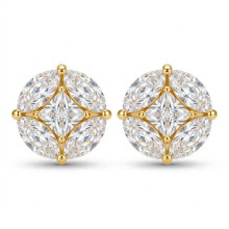 BRINCO OURO M CRAVEJADO