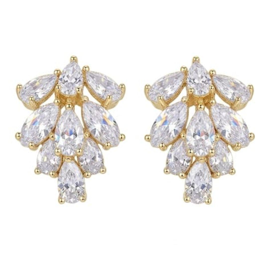 BRINCO DELICADO ZIRCONIAS OURO