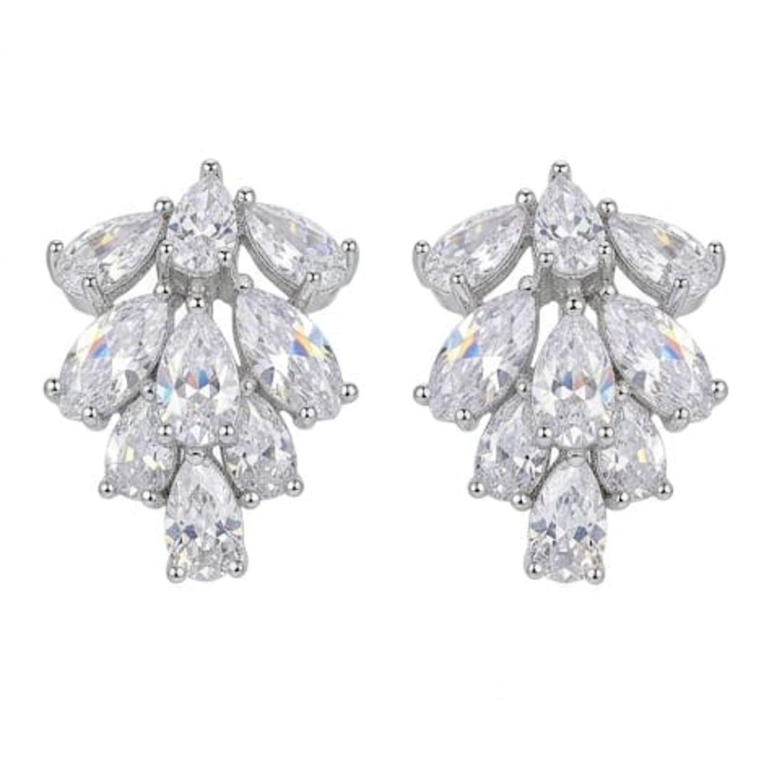 BRINCO DELICADO ZIRCONIAS RODIO