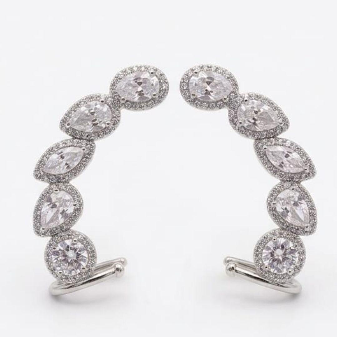 BRINCOR EARCUFF RODIO ZIRCONIAS