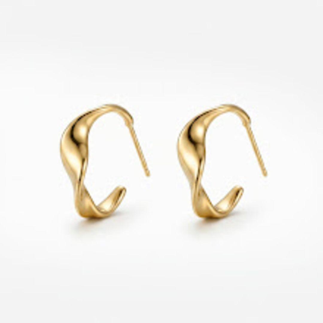 ARGOLA ORGANICA OURO