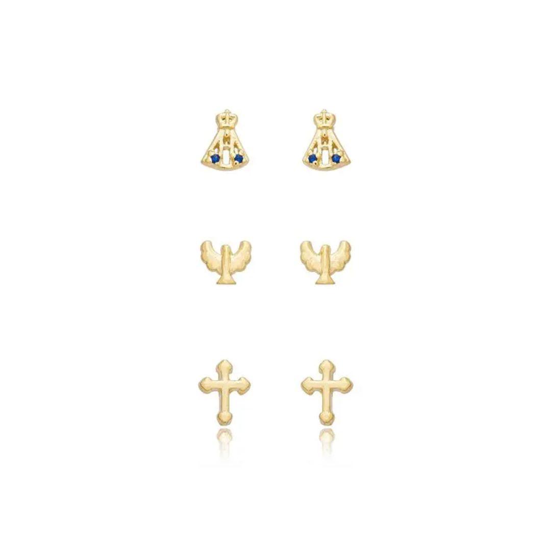 TRIO OURO RELIGIOSO